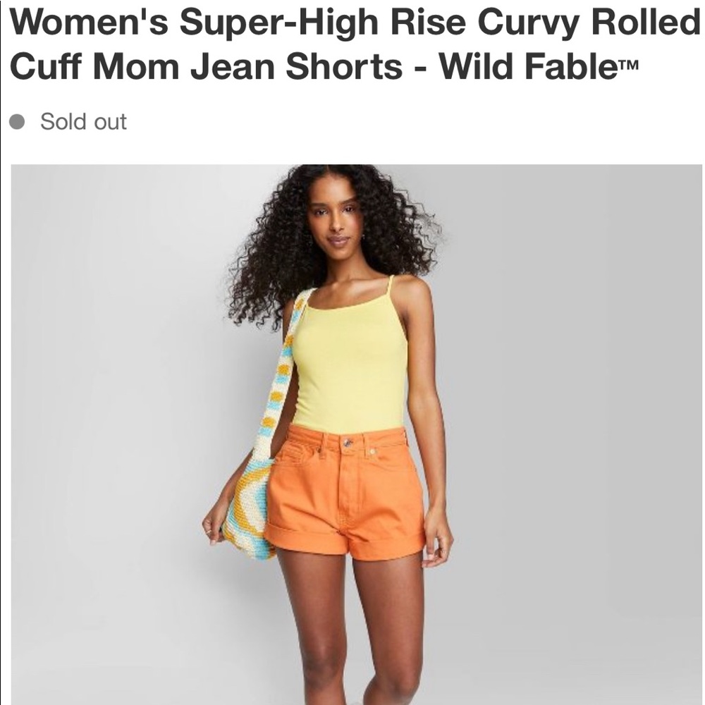 Wild Fable highest rise curvy shorts size 10/30R